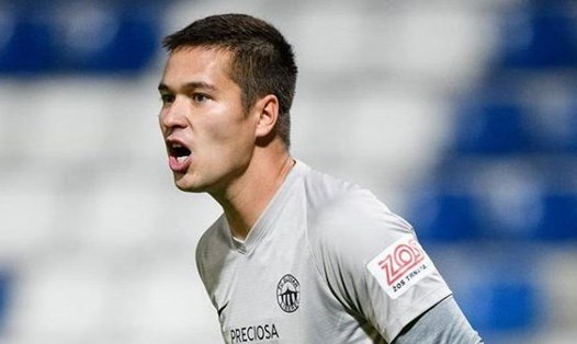 Filip Nguyễn chia tay Slovan Liberec sau hơn 3 năm gắn bó với đội bóng. Ảnh: Slovan Liberec.
