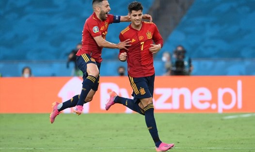 Tây Ban Nha mới chỉ giành được 2 điểm tại EURO 2020. Ảnh: AFP