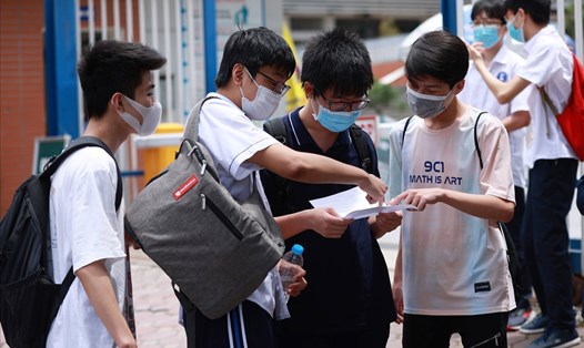 Chi tiết cách tính điểm xét tốt nghiệp THPT năm 2021. Ảnh: Hải Nguyễn