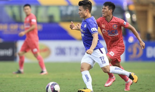 Hai đội bóng Việt Nam - Hà Nội và Sài Gòn có thể thi đấu vòng bảng AFC Cup 2021 tại Indonesia. Ảnh: VPF.