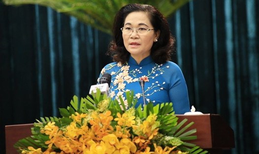 Chủ tịch HĐND TPHCM Nguyễn Thị Lệ.  Ảnh: Minh Quân