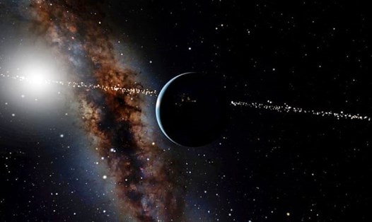 Xác định được 1.715 hệ sao mà người ngoài hành tinh có thể đã phát hiện ra Trái đất trong 5.000 năm. Ảnh: American Museum of Natural History