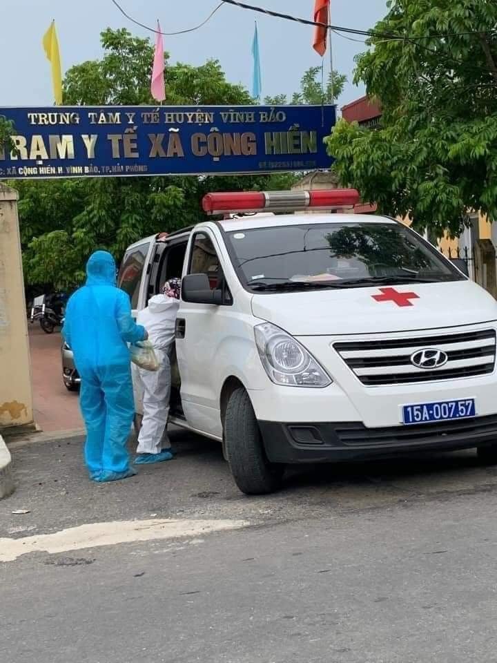 Hải Phòng phát hiện ca dương tính là hành khách trên chuyến xe khởi hành từ TP.Hồ Chí Minh. Ảnh CTV