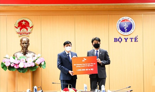 Tập đoàn SK đóng góp 1 triệu đô-la vào Quỹ vaccine Việt Nam