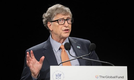 Tỉ phú Bill Gates. Ảnh: AFP