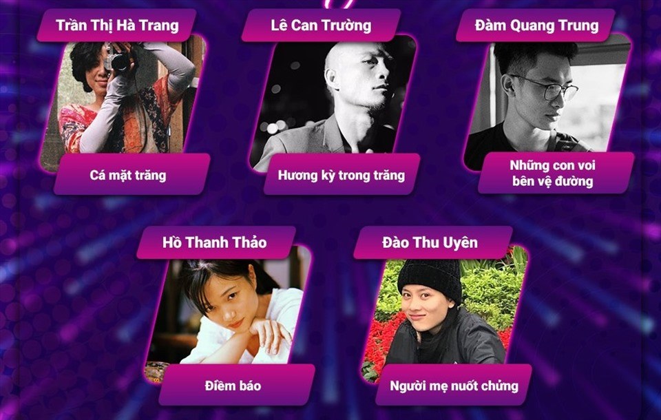 Top 5 chung cuộc của Dự án phim ngắn CJ. Ảnh: CGV. Top 5 chung cuộc của Dự án phim ngắn CJ. Ảnh: CGV.