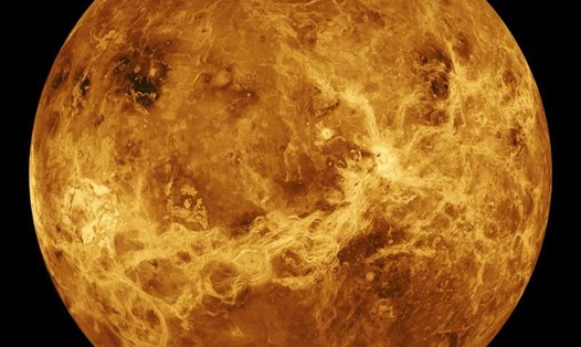 Ảnh sao Kim lấy từ dữ liệu tàu vũ trụ Magellan và Pioneer Venus Orbiter chụp từ 1990 đến 1994. Ảnh: NASA