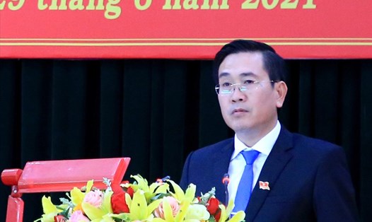Ông Phạm Văn Hậu được bầu giữ chức Chủ tịch HĐND tỉnh Ninh Thuận. Ảnh: Văn Nỷ.