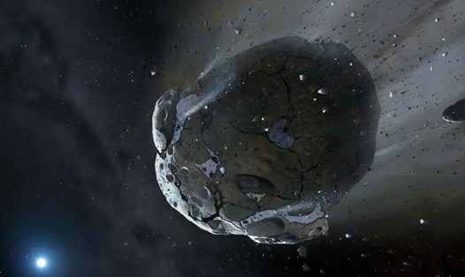 Tiểu hành tinh với kích thước lớn hơn Cầu Cổng Vàng dự kiến sẽ bay qua Trái đất vào ngày 1.7. Ảnh: NASA