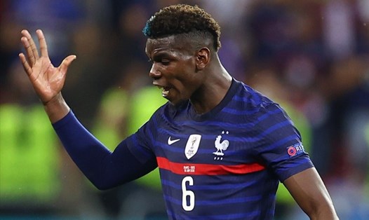 Pogba luôn biết cách tỏa sáng khi tuyển Pháp cần nhưng đôi khi cũng là “điểm đen” để đối thủ khai thác. Ảnh: AFP