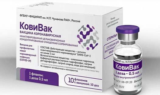 Vaccine CoviVac của Nga đạt hiệu quả 80%. Ảnh: RDIF/DPA
