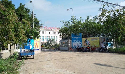 Bệnh viện Đa khoa huyện Cần Đước hoạt động trở lại. Ảnh: K.Q