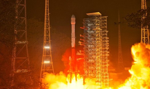 Trung Quốc phóng vệ tinh khí tượng mới. Ảnh: Tân Hoa Xã