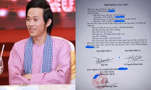 Nghệ sĩ Hoài Linh dính ồn ào "hợp đồng vay tiền giả". Ảnh: NSCC