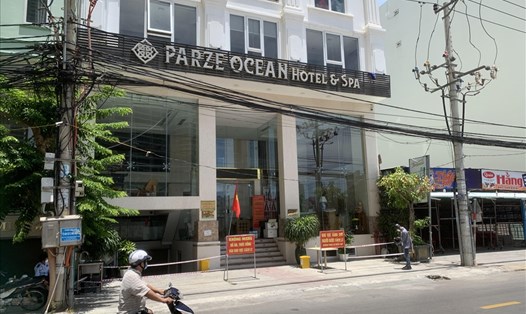 Một khách sạn trên địa bàn TP.Đà Nẵng may mắn được thuê làm trụ sở cách ly các F1 của dịch COVID-19. Ảnh: Tường Minh