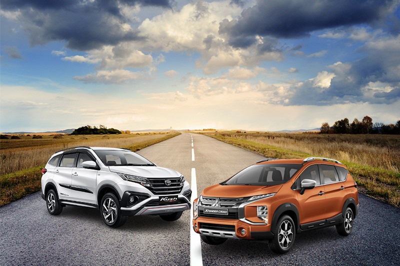 Hơn 600 triệu đồng, chọn mua Mitsubishi Xpander hay Toyota Rush?