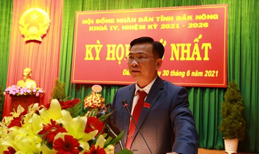 Chủ tịch UBND tỉnh Đắk Nông Hồ Văn Mười. Ảnh: T.X