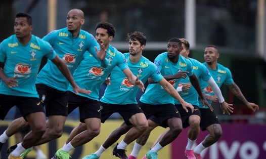 Sau 2 trận vòng loại World Cup 2022, các cầu thủ Brazil sẽ tuyên bố việc có tham gia thi đấu tại Copa America 2021 trên quê hương hay không. Ảnh: AFP