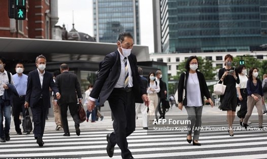 Hơn 20% dân số Nhật Bản có độ tuổi trên 65. Ảnh: AFP