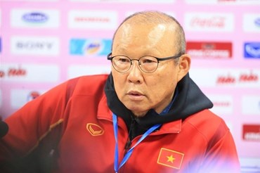 Huấn luyện viên Park Hang-seo có thành tích đối đầu tốt trước Indonesia. Ảnh: Hoài Thu.