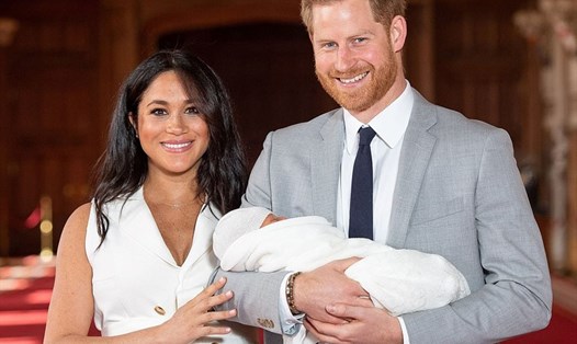 Vợ chồng Hoàng tử Harry-Meghan có thêm bé gái. Ảnh: AFP