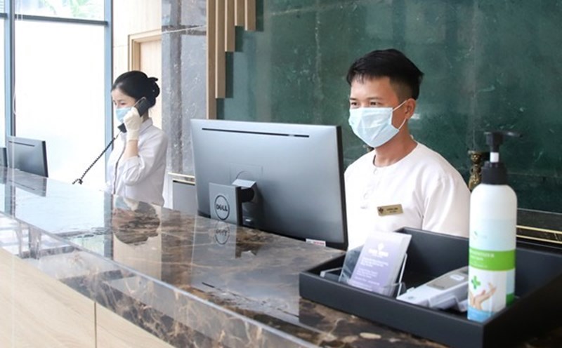 Đà Nẵng kiểm tra các khách sạn về công tác phòng chống dịch COVID-19. Ảnh minh hoạ: Danangfantasntasticity