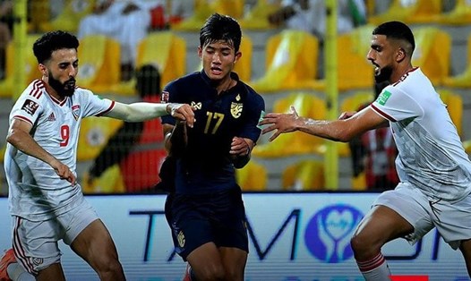 Tuyển Thái Lan không còn cơ hội để tranh vé dự World Cup 2022. Ảnh: SMM.