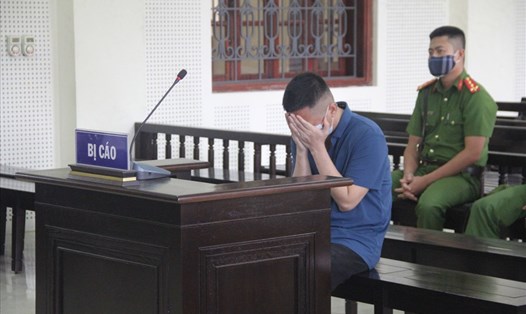 Nguyễn Duy Tuấn (39 tuổi) trú tại xã Nghi Kim, TP. Vinh, tỉnh Nghệ An bị kết án về tội Giết người. Ảnh: HĐ