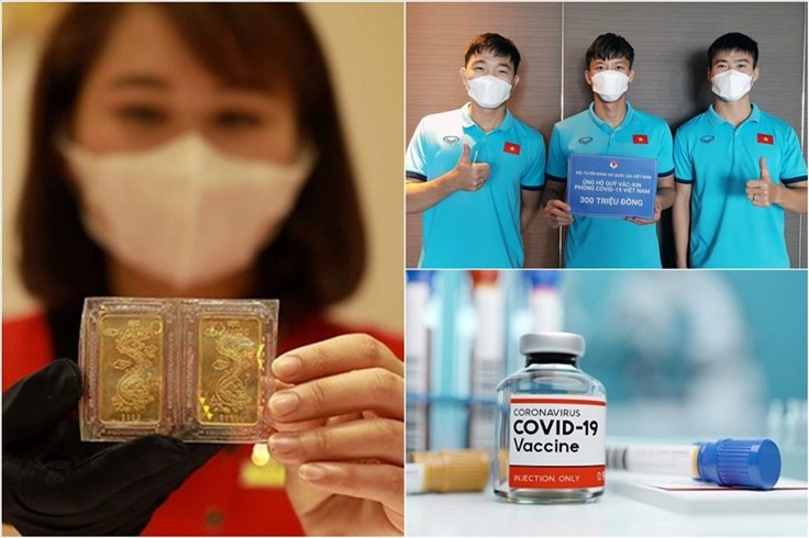 Nhịp sống 24h: Đội tuyển Việt Nam ủng hộ 300 triệu đồng vào Quỹ vaccine