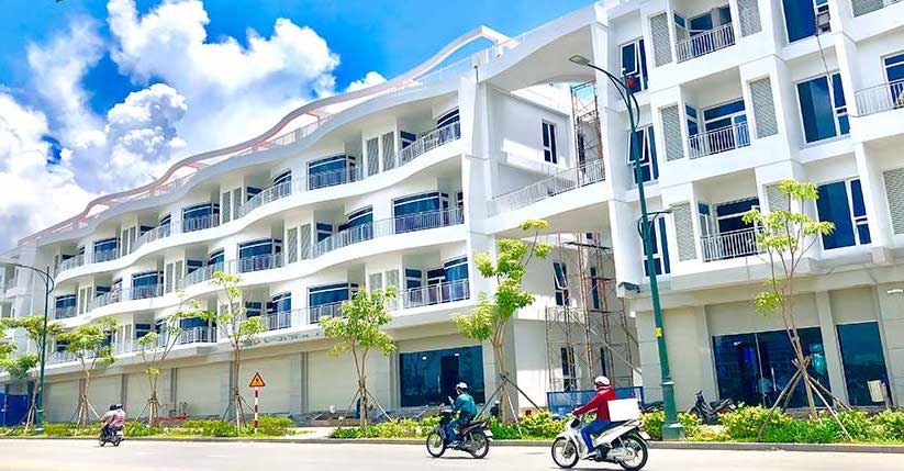 Một dự án bất động sản của Công ty cổ phần Đầu tư Hạ tầng Kỹ thuật TP.HCM. Ảnh: Gia Miêu