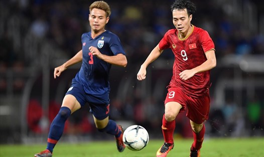 Đội tuyển Việt Nam và Thái Lan bất phân thắng bại ở Vòng loại World Cup 2022. Ảnh: Anh Tuấn