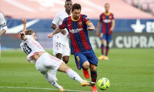 Năm thứ tư liên tiếp, trận El Clasico lượt đi diễn ra trên sân Camp Nou. Ảnh: FC Barcelona