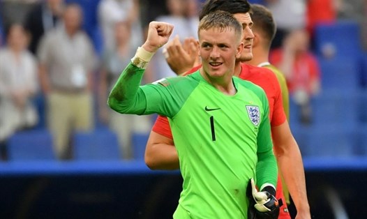 Jordan Pickford là thủ môn số 1 tuyển Anh tại EURO 2020. Ảnh: AFP.