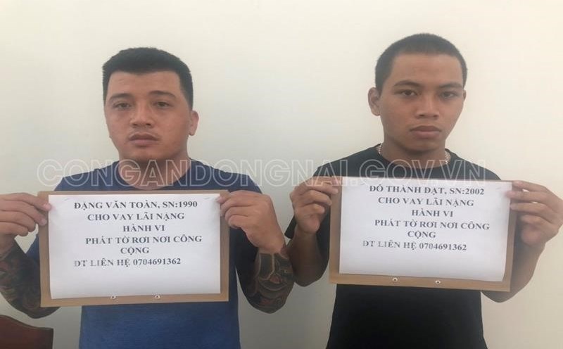 BẰNG CHỨNG CHO VAY NẶNG LÃI CẦN THIẾT ĐỂ XÁC MINH HÀNH VI VI PHẠM