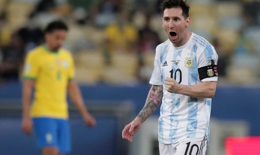 Messi đã có danh hiệu vô địch Copa America đầu tiên cùng Argentina. Ảnh: Copa America.