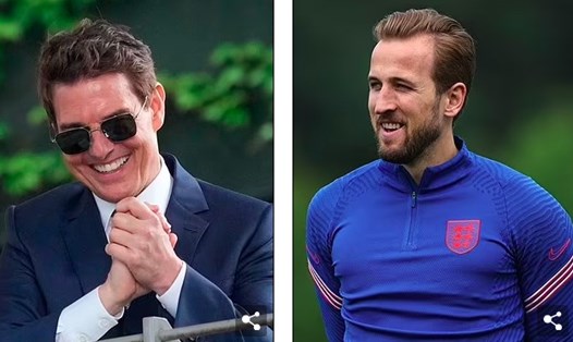 Tom Cruise gửi lời chúc may mắn đến tuyển Anh trước thềm chung kết EURO 2020. Ảnh: Daily Mail