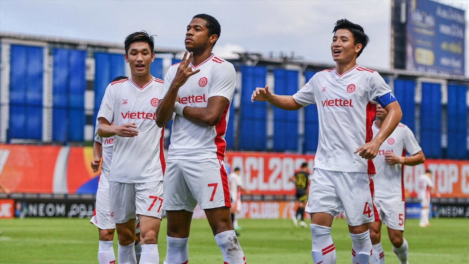 Viettel giành được 6 điểm với 2 trận thắng Kaya FC tại AFC Champions League. Ảnh: AFC
