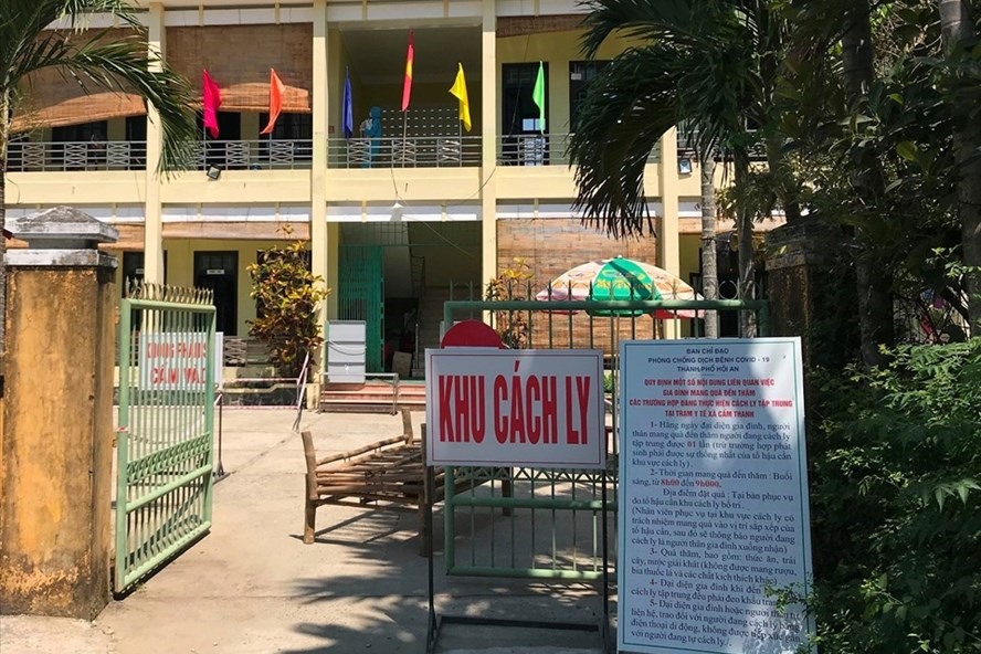 Khu cách ly ở TP.Hội An. Ảnh: Thanh Chung