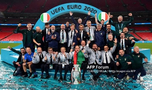 Vượt qua Anh, Italia lên ngôi vô địch EURO 2020. Ảnh: AFP