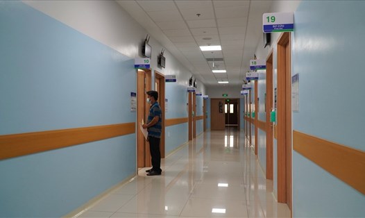 Khu điều trị nội trú Bệnh viện Ung Bướu cơ sở 2 sẽ được chuyển đổi công năng thành Trung tâm Hồi sức COVID-19 với quy mô 1.000 giường. Ảnh: Chân Phúc
