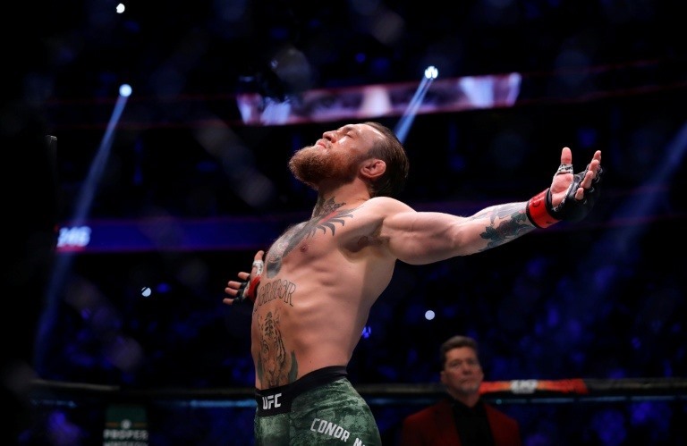Conor McGregor là tên tuổi lẫy lừng của làng UFC thế giới, mỗi lần thượng đài anh có thể kiếm hàng triệu USD. Ảnh: AFP.