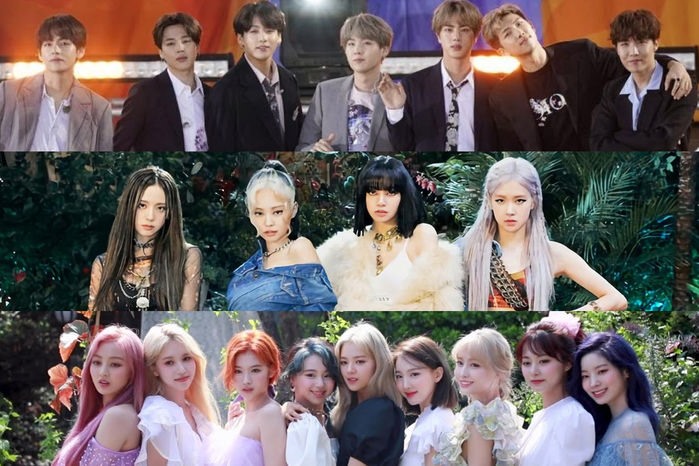 Blackpink trở lại cùng BTS, TWICE. Ảnh: Xinhua.