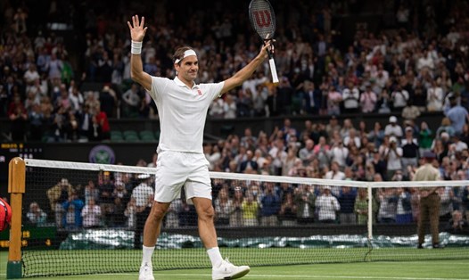Roger Federer rút lui khỏi Olympic vì chấn thương. Ảnh: Wimbledon