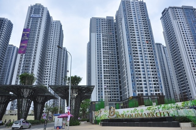 Dự án Goldmark City của TNR Holdings.
Ảnh: H.L.
