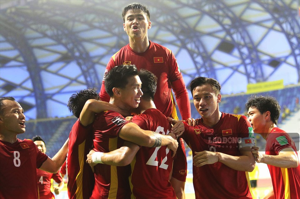 Tuyển Việt Nam được chơi 5/10 trận trên sân nhà Mỹ Đình ở vòng loại cuối World Cup 2022. Ảnh: Trung Thu