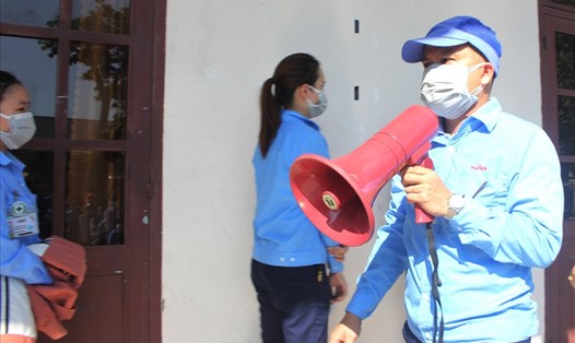4 doanh nghiệp khu công nghiệp Đà Nẵng khẩn trương truy vết các F. Ảnh: TT