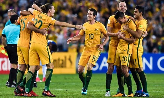 Tuyển Australia, đối thủ của tuyển Việt Nam, chưa biết có được thi đấu tại sân nhà ở vòng loại World Cup 2022 hay không. Ảnh: AFP.