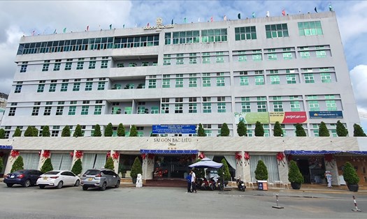 Khách sạn Sài Gòn - Bạc Liêu sẵn sàng cho việc tiếp nhận F1 cách ly có thu phí. Ảnh: Nhật Hồ
