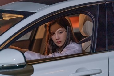 Lee Ji Ah trong tập mới nhất của "Cuộc sống thượng lưu". Ảnh: Still Cắt phim.