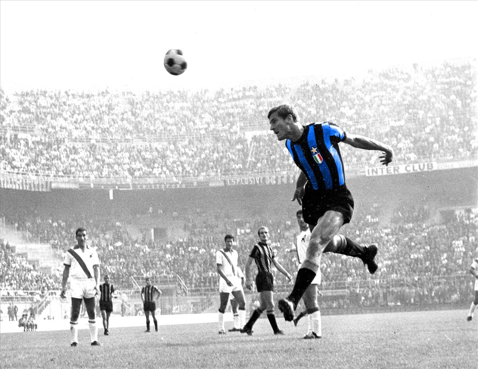 Giacinto Facchetti là một trong những hậu vệ xuất sắc nhất mọi thời đại. Ảnh: TL
